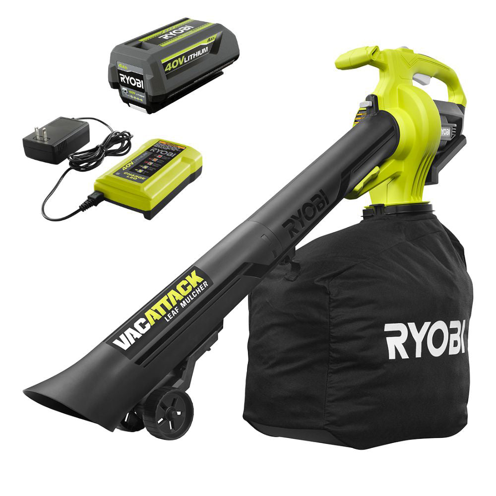 40V Leaf Vacuum/Mulcher Kit - RY40451