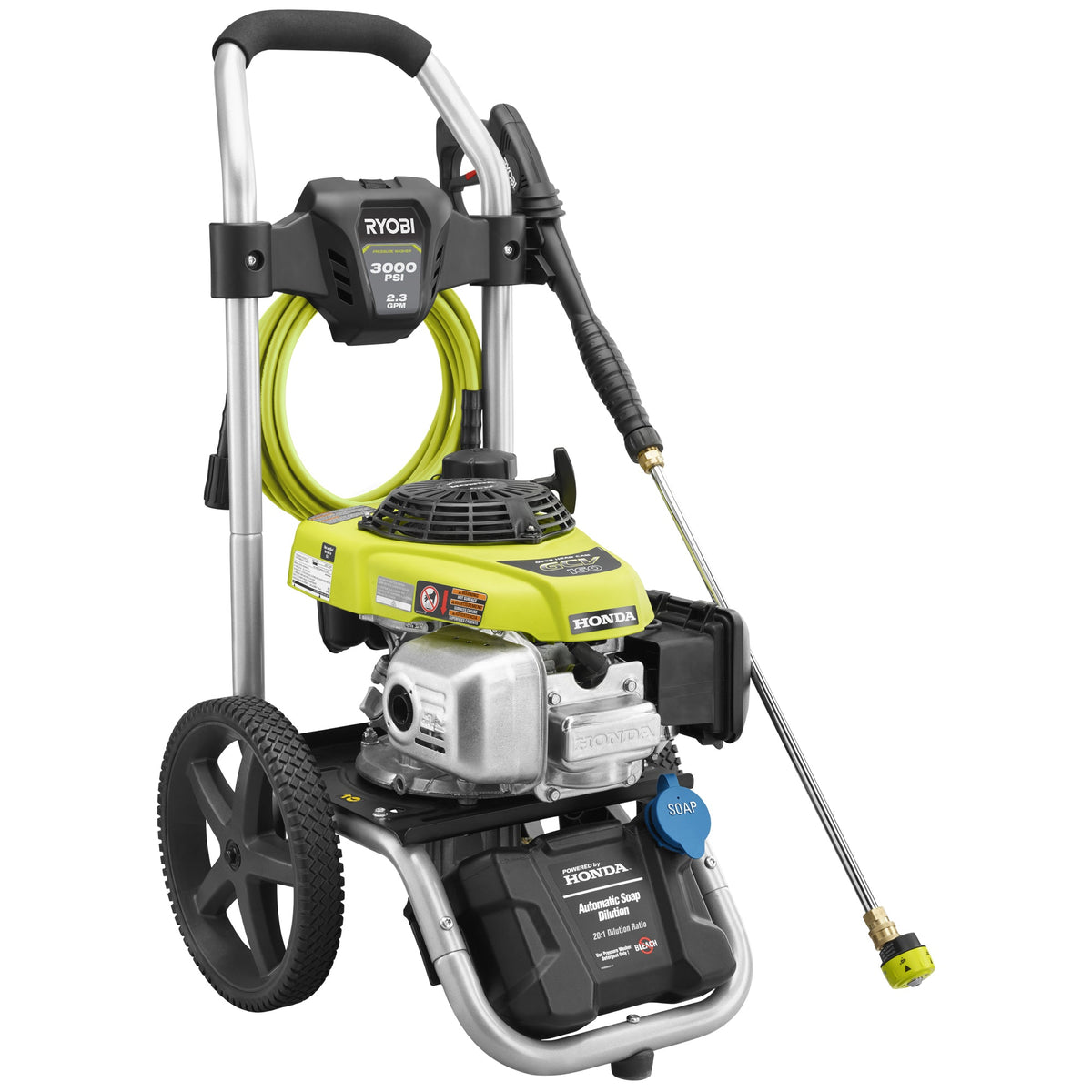 3000 PSI HONDA Gas PRESSURE WASHER - RY803001