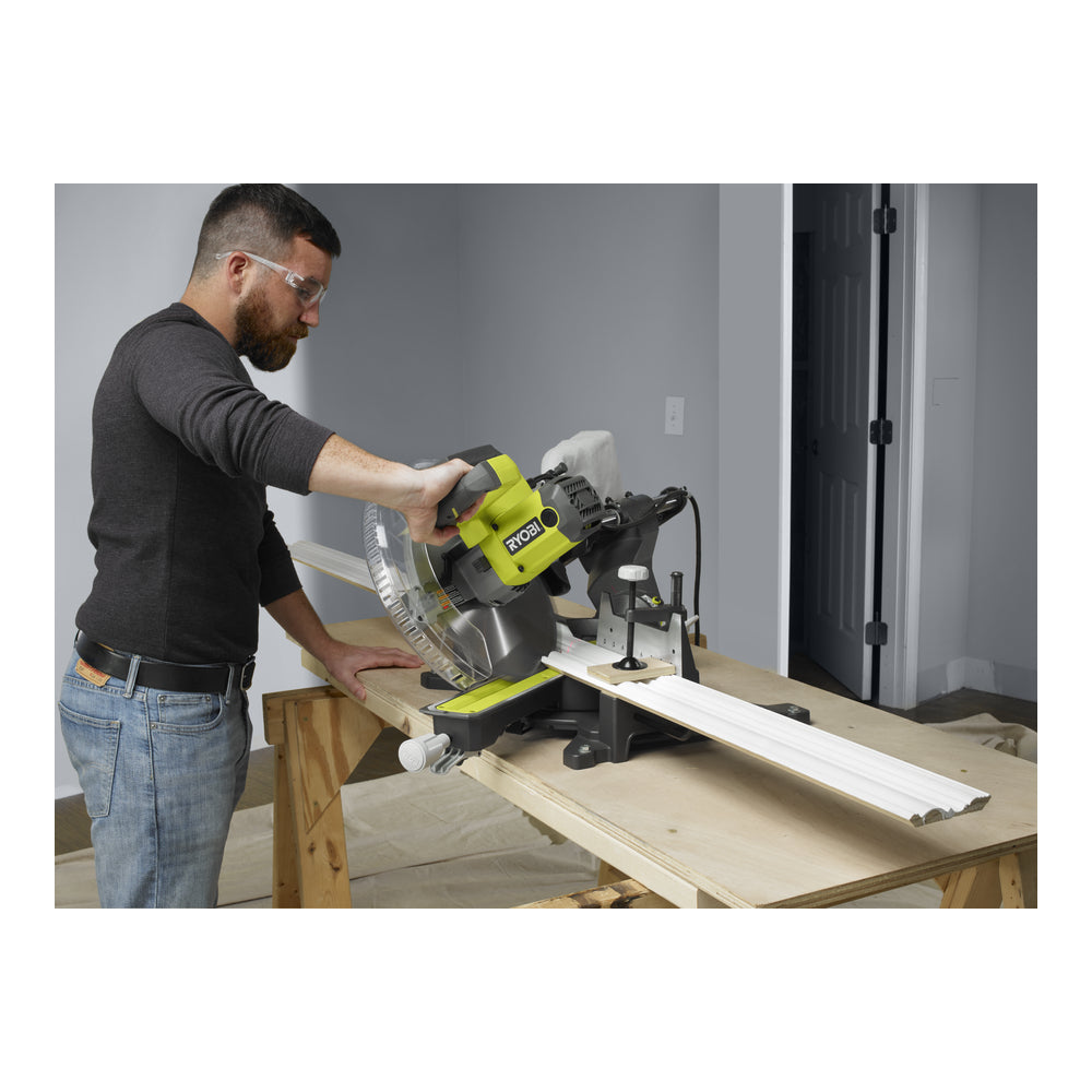 12" Sliding Compound Miter Saw with Laser - TSS120L