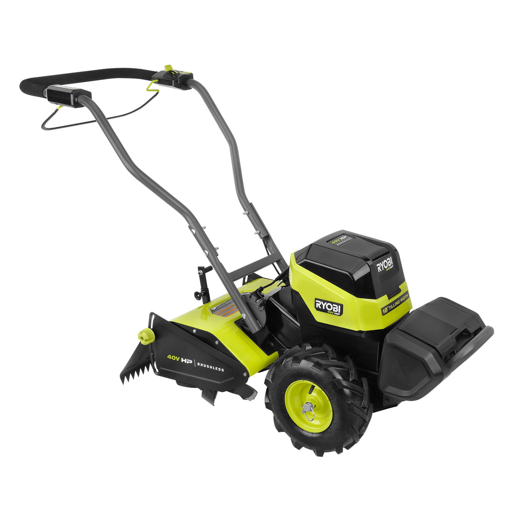 40V HP Brushless 18" Rear Tine Tiller Kit - RY40720