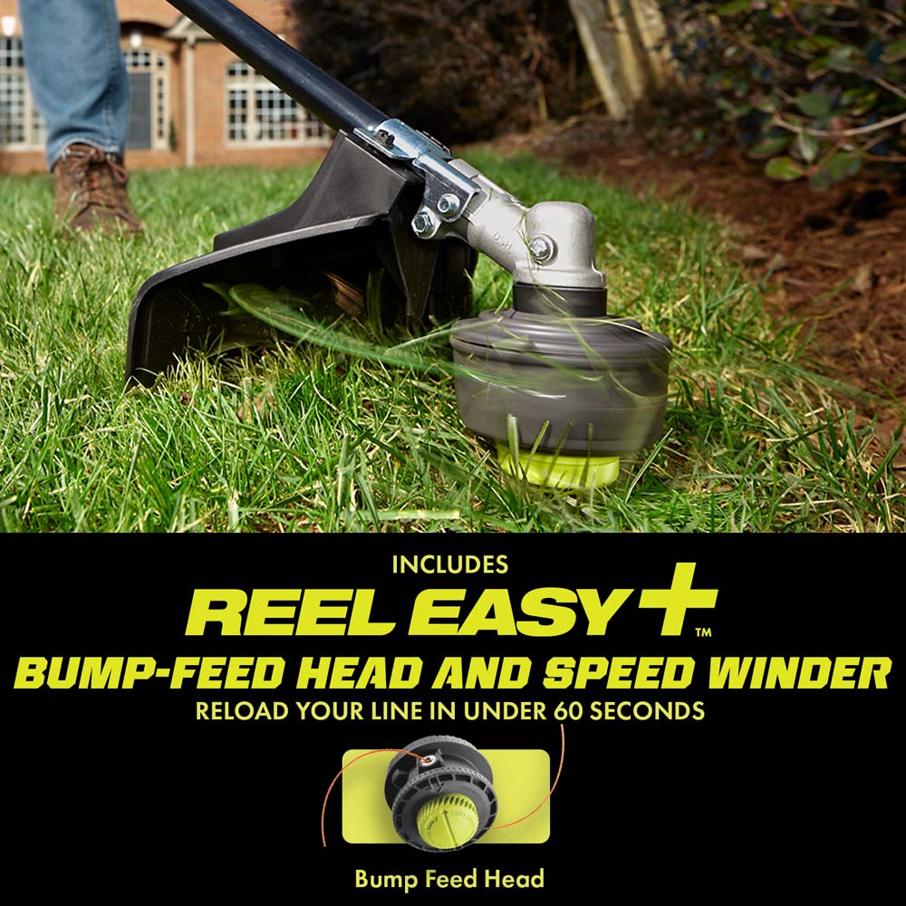 40V Attachment Capable 15" String Trimmer - RY40205BTLVNM