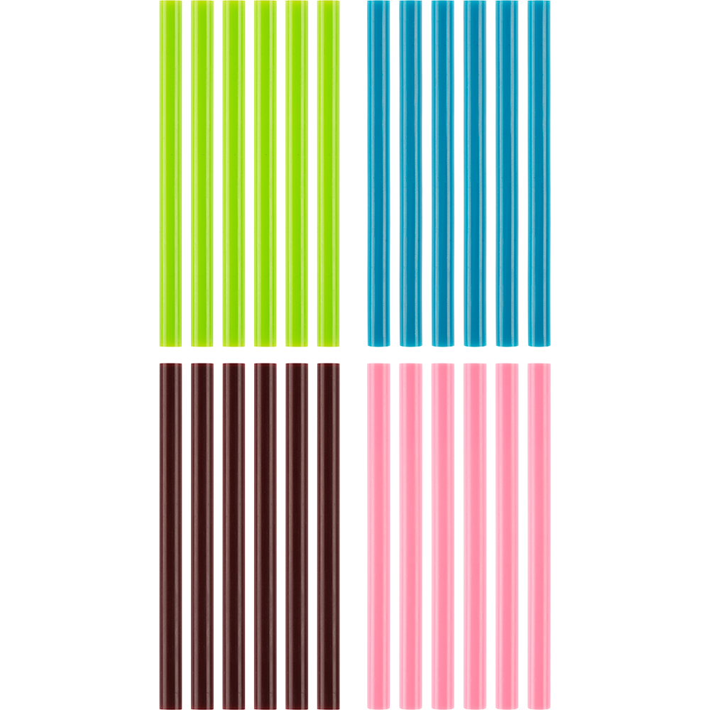 24 PC. Mini Variety Color Glue Sticks - A1932410
