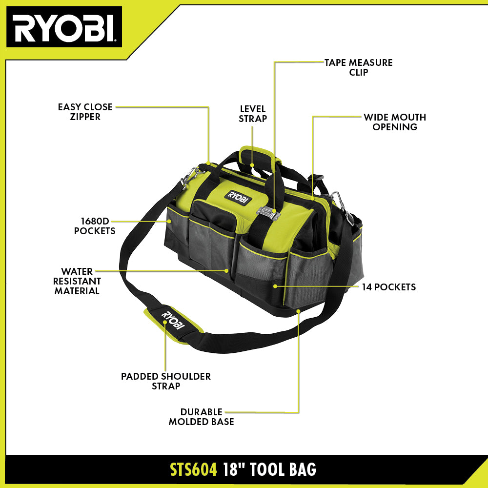 18" Tool Bag - STS604