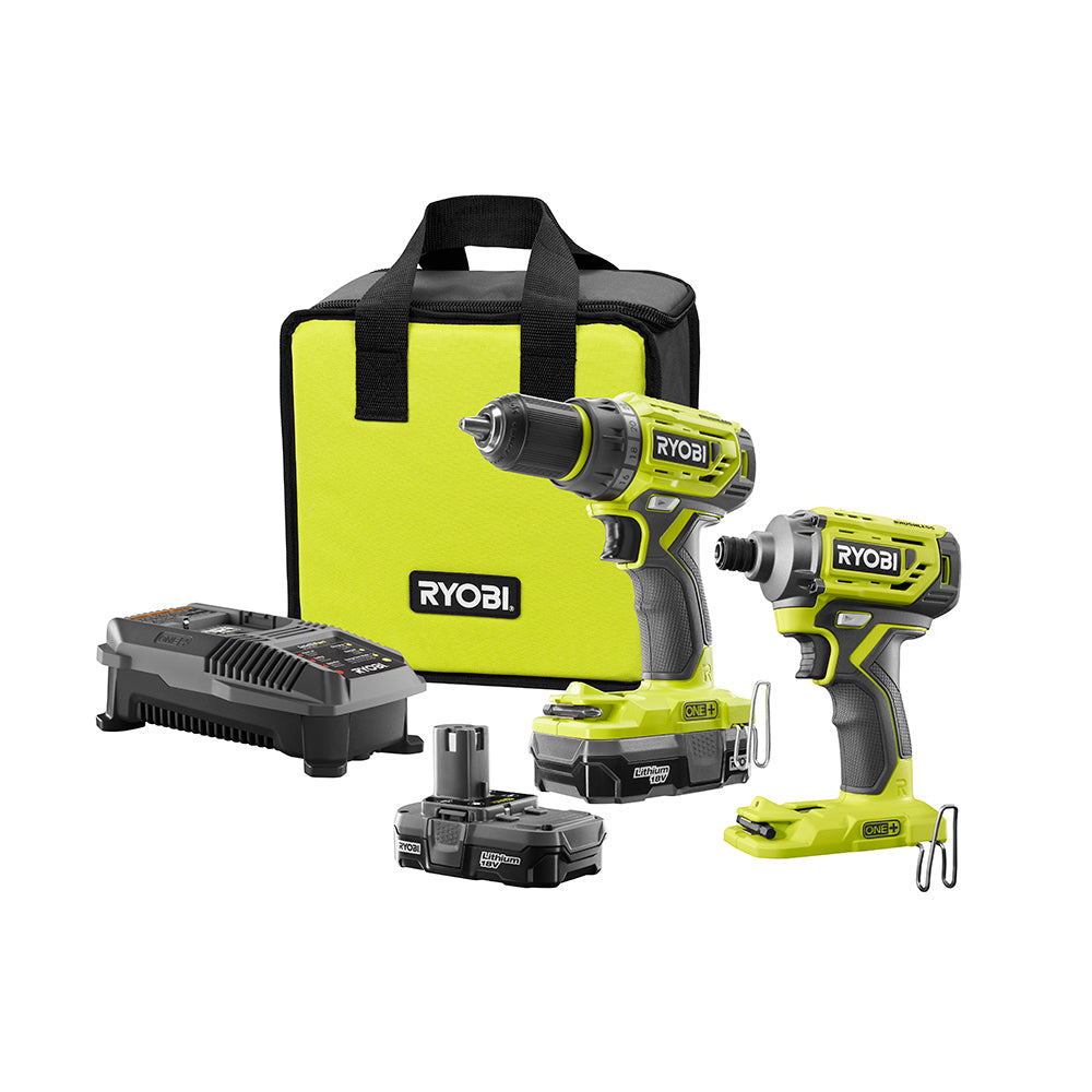 18V ONE+ Brushless Drill/Driver & Impact Driver Kit - P1834
