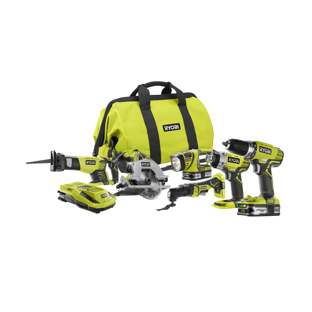 18V ONE+ 6 PC. LITHIUM+ Ultimate Combo Kit - P884