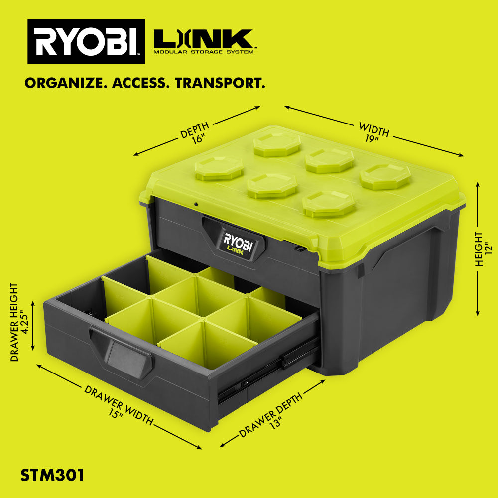 LINK 2-Drawer Tool Box - STM301