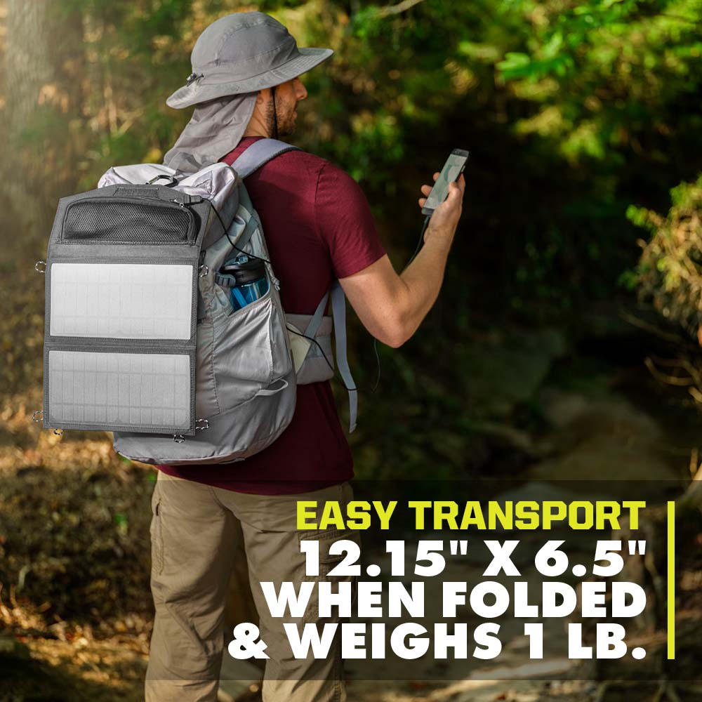 14-Watt Foldable Solar Panel - RYi14SP