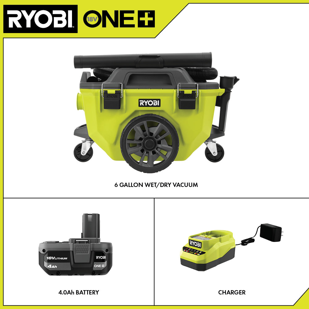18V ONE+ 6 Gallon Wet/Dry Vacuum Kit - PCL735K