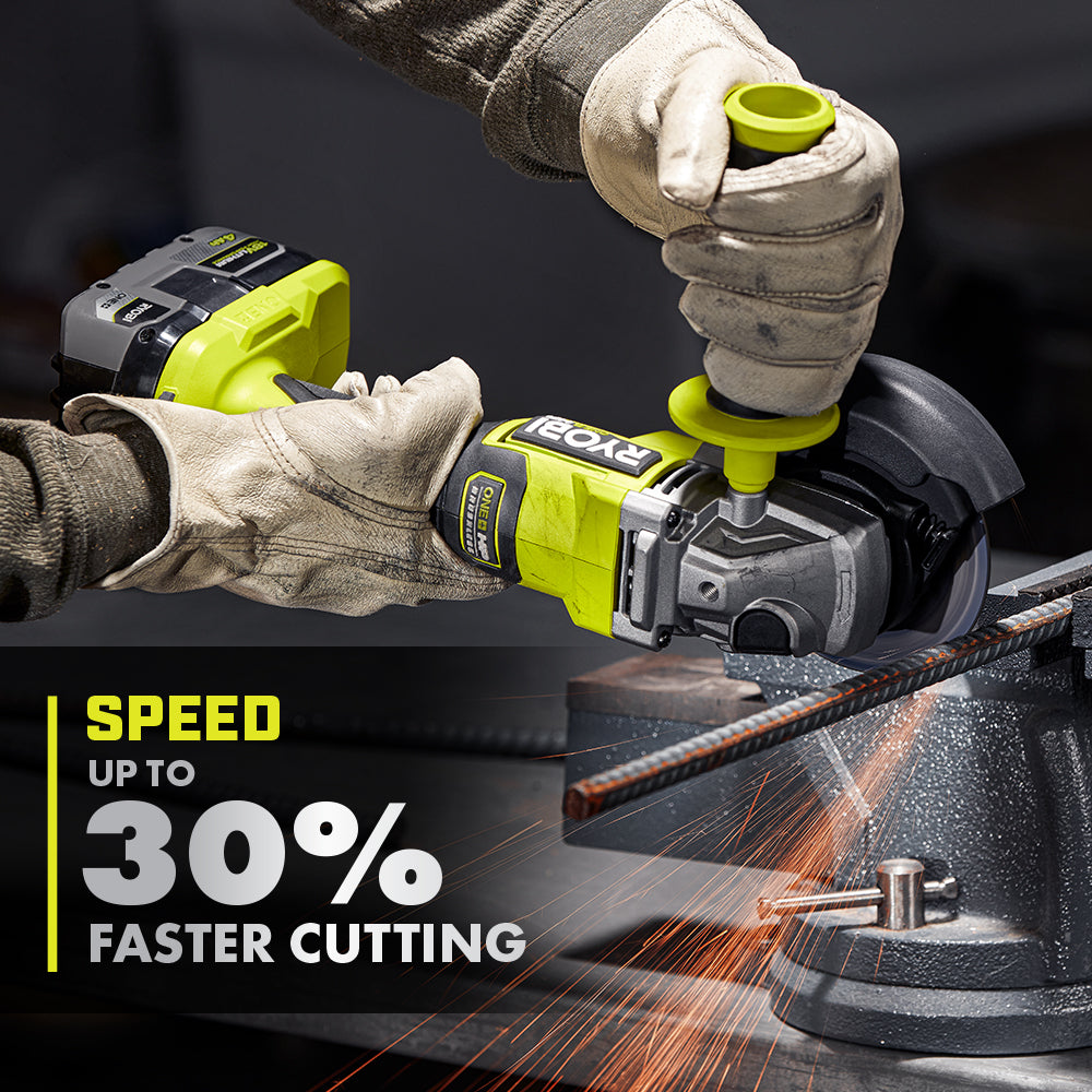 18V ONE+ HP Brushless 4-1/2" Angle Grinder/Cut-Off Tool Kit - PBLAG01K1