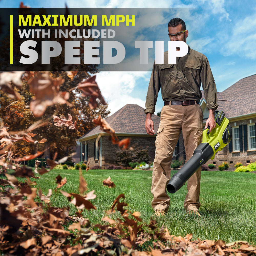 40V HP Brushless 730 CFM WHISPER SERIES Blower - RY404010BTL