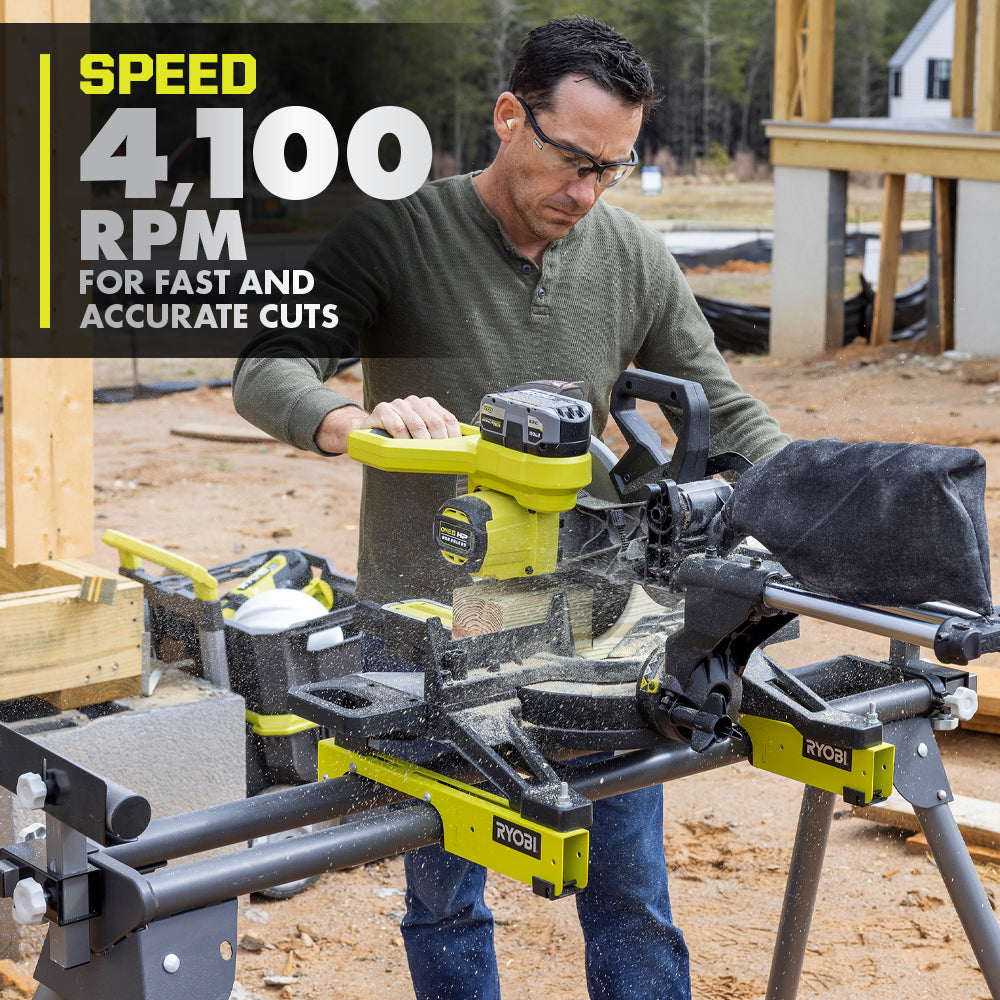 18V ONE+ HP Brushless 10" Sliding Compound Miter Saw - PBLMS01B