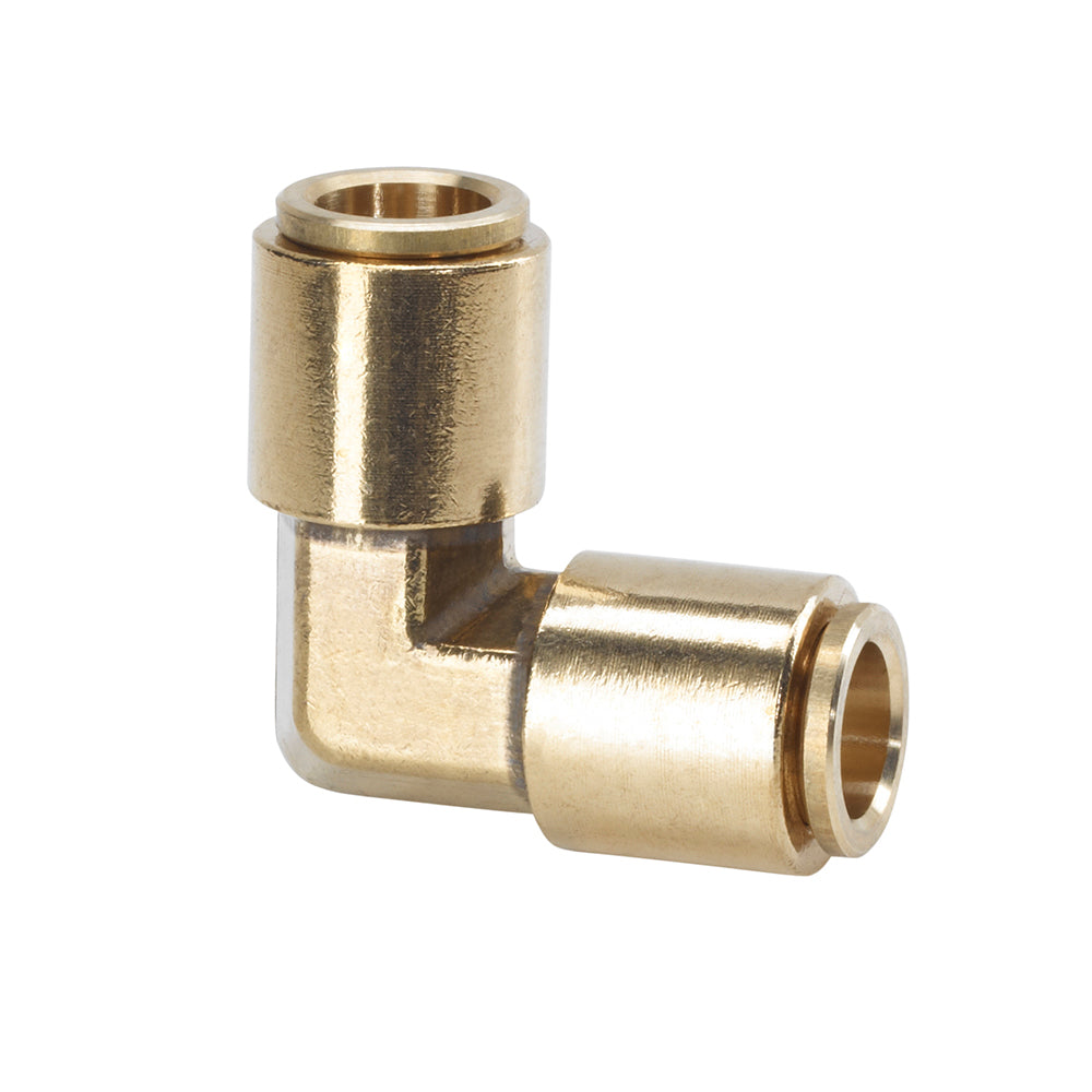 3/8" Brass Slip Lock Elbow Connector - PMC140