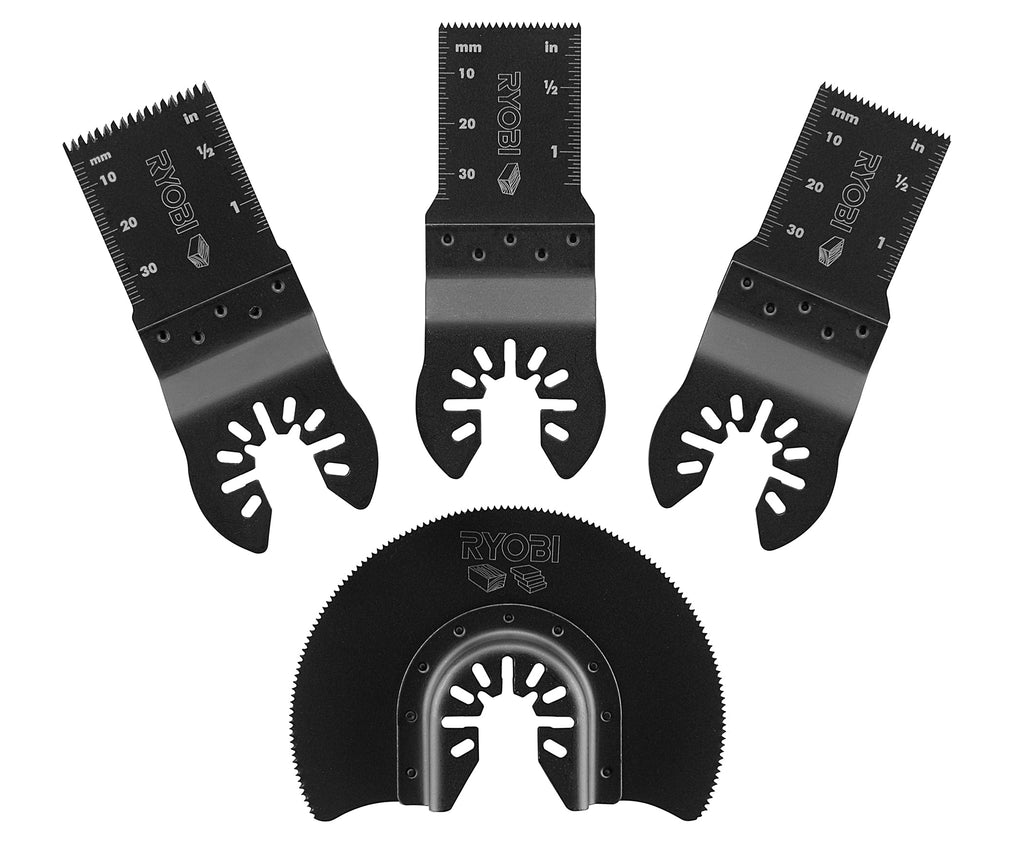 4 PC. Wood Oscillating Multi-Tool Blade Set - A24401