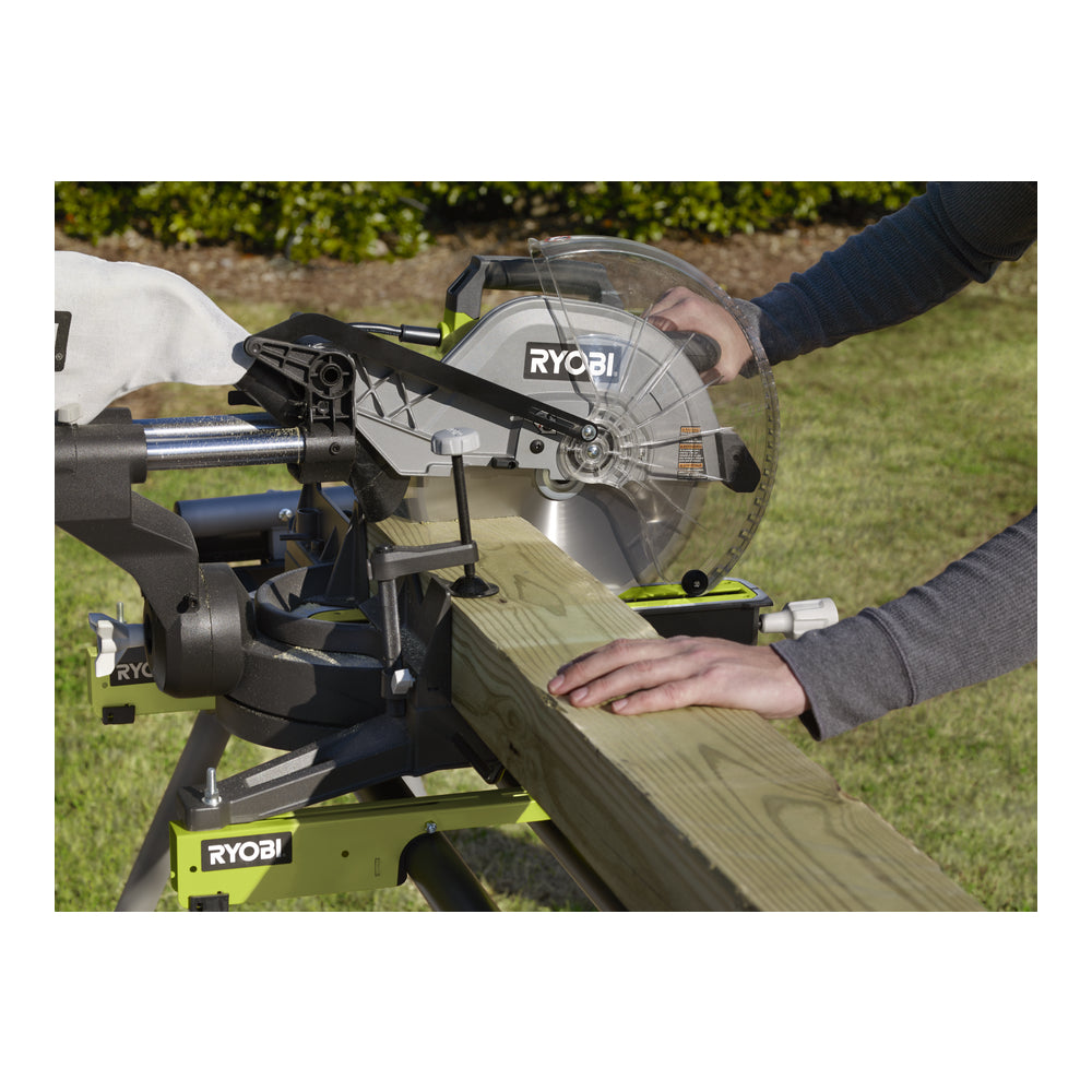 12" Sliding Compound Miter Saw with Laser - TSS120L