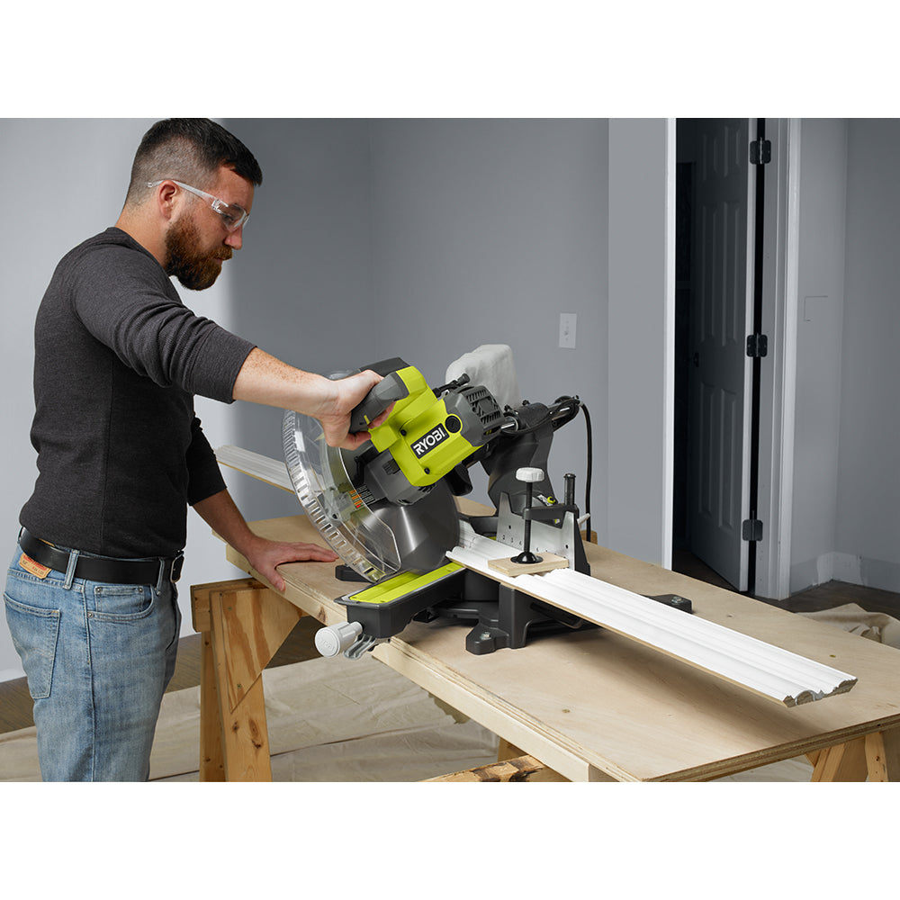 Ryobi 12" Sliding Compound Miter saw with LED - TSS121