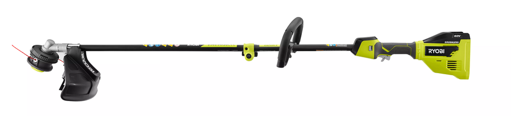 40V Brushless Attachment Capable 15" String Trimmer - RY40207BTL