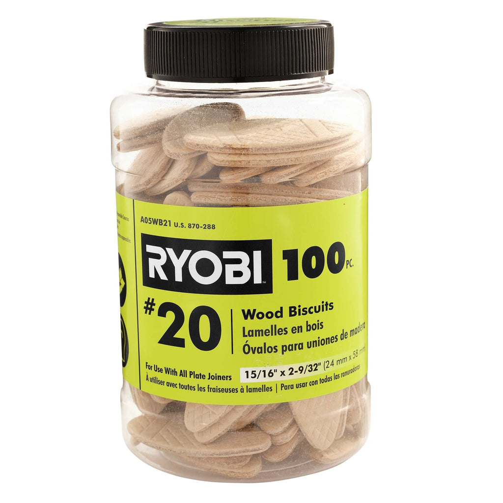 #20 Wood Biscuits (100 PC.) - A05WB21