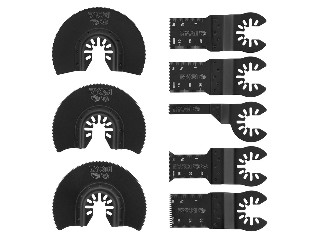 8 PC Multi-Material Oscillating Blade - A24801