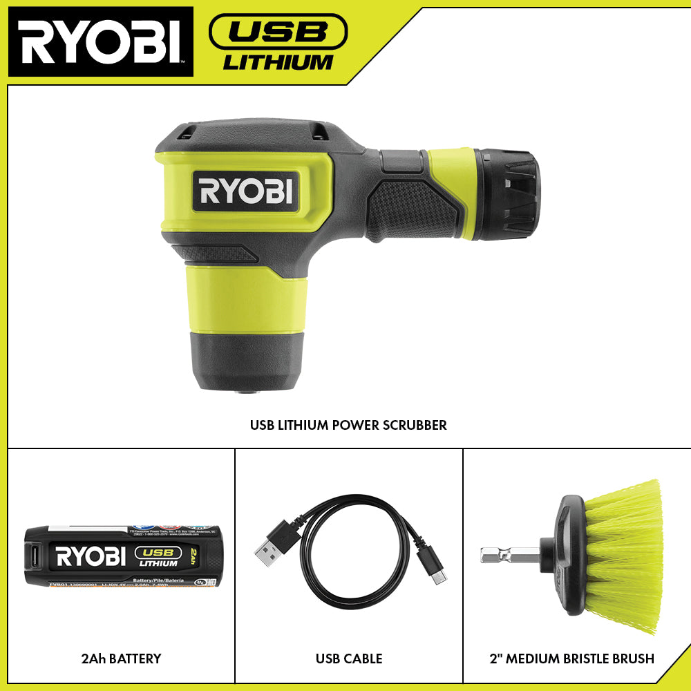 USB Lithium Power Scrubber Kit - FVG51K