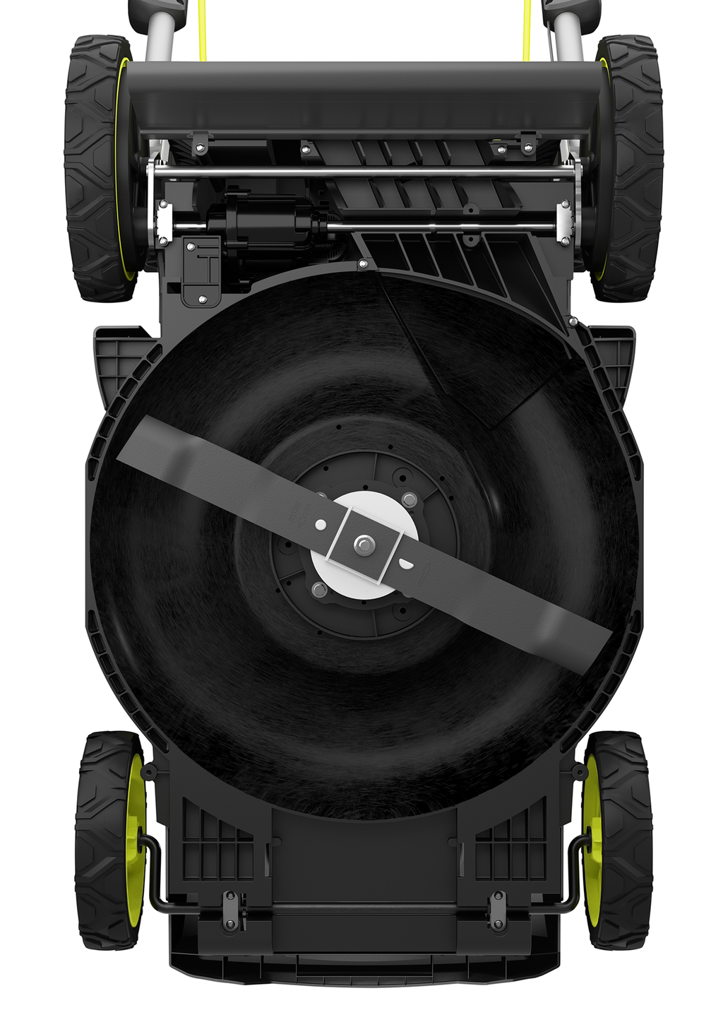 40V Brushless 20" Self-Propelled Lawn Mower - RY401012BTLVNM