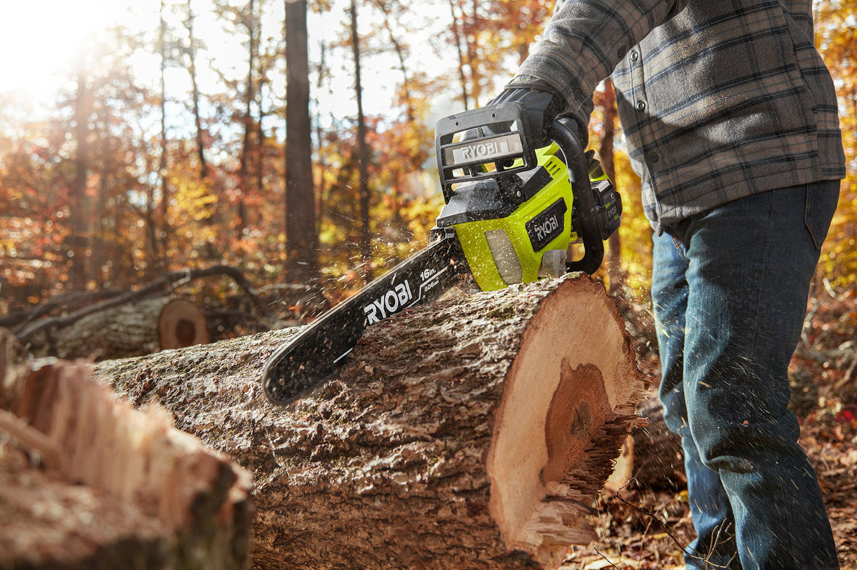40V Brushless 16" Chainsaw Kit - RY40550