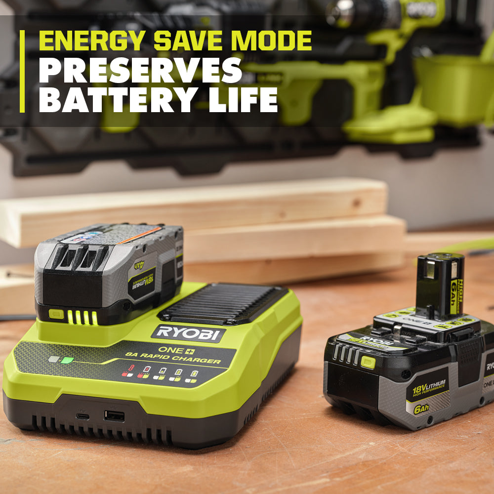 18V ONE+ 8AH Lithium HIGH PERFORMANCE Starter Kit - PSK018