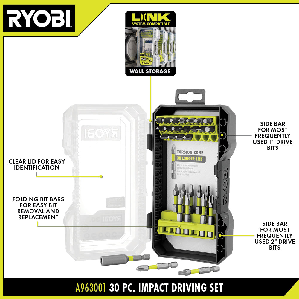 30 PC. Impact Driving Set - A963001
