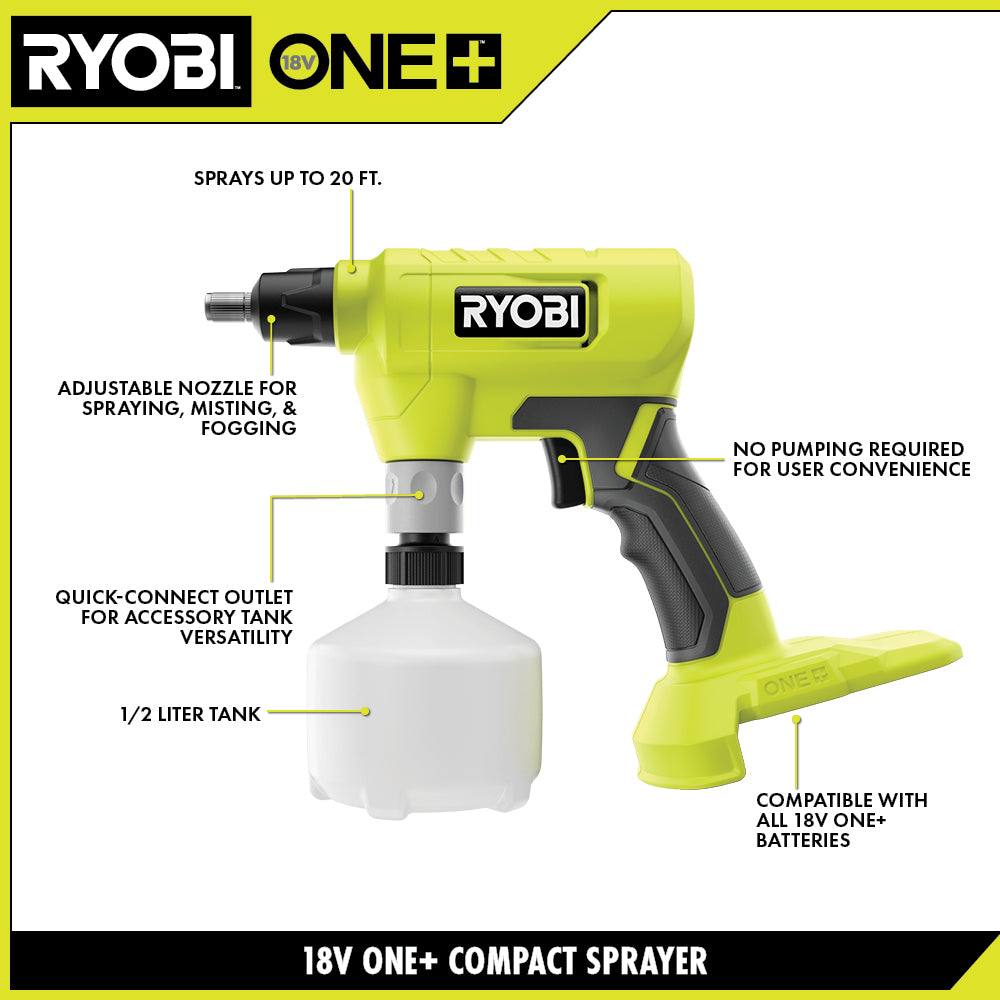 18V ONE+ Compact Sprayer - P28014BTL