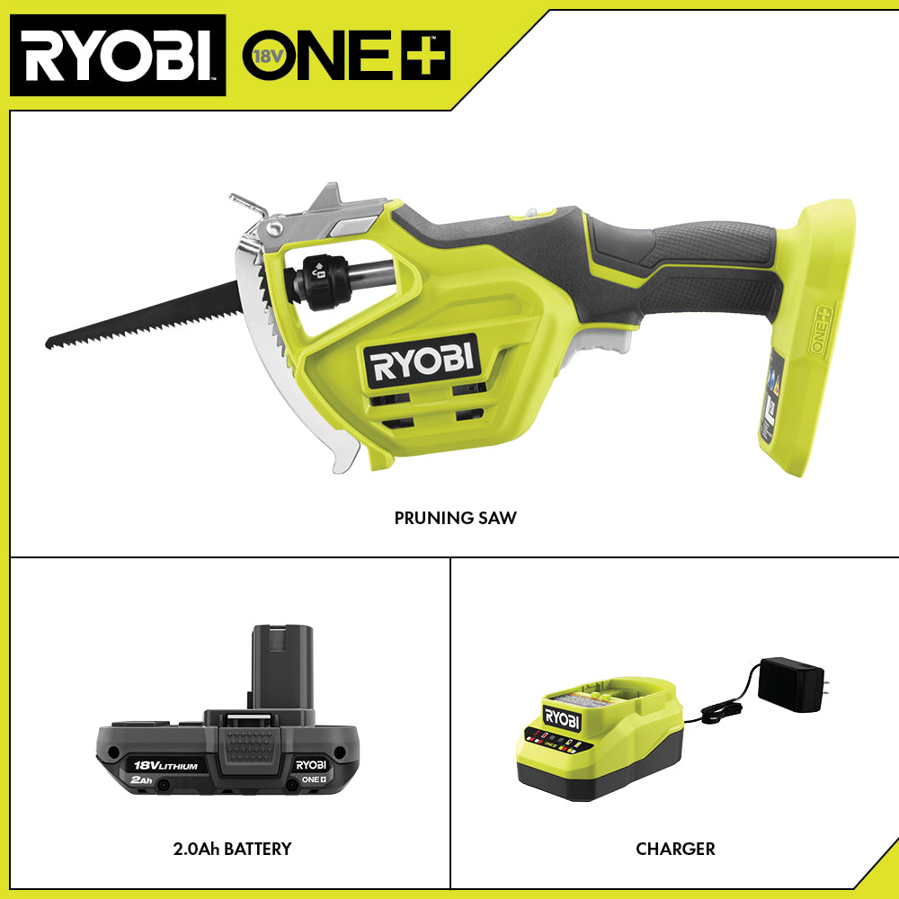 18V ONE+ One-Handed Pruning Reciprocating Saw Kit - P2530