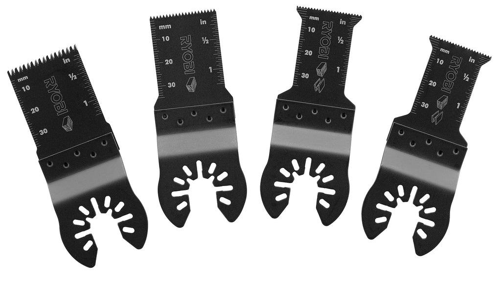 4 PC. Wood/Metal Oscillating Multi-Tool Blade Set - A24402