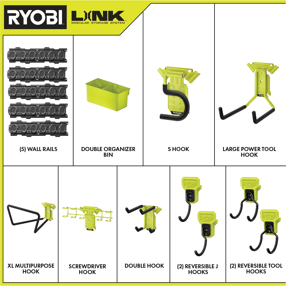 15 PC. LINK Wall Storage Kit - STM508K