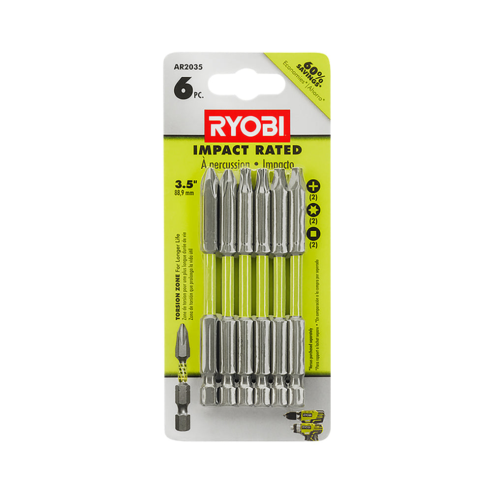 6-Piece 3.5" Impact Rated Driving Kit - AR2035