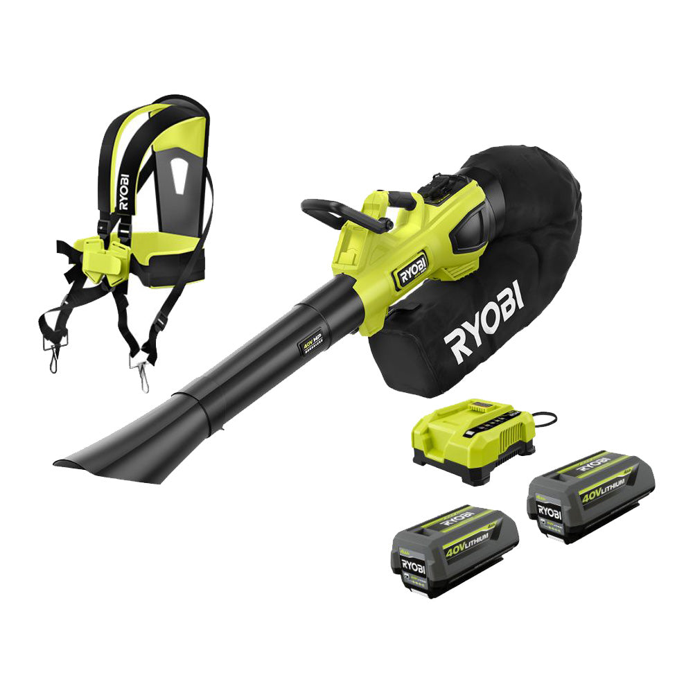 40V HP Brushless 600 CFM Blower/Vacuum Kit - RY404150