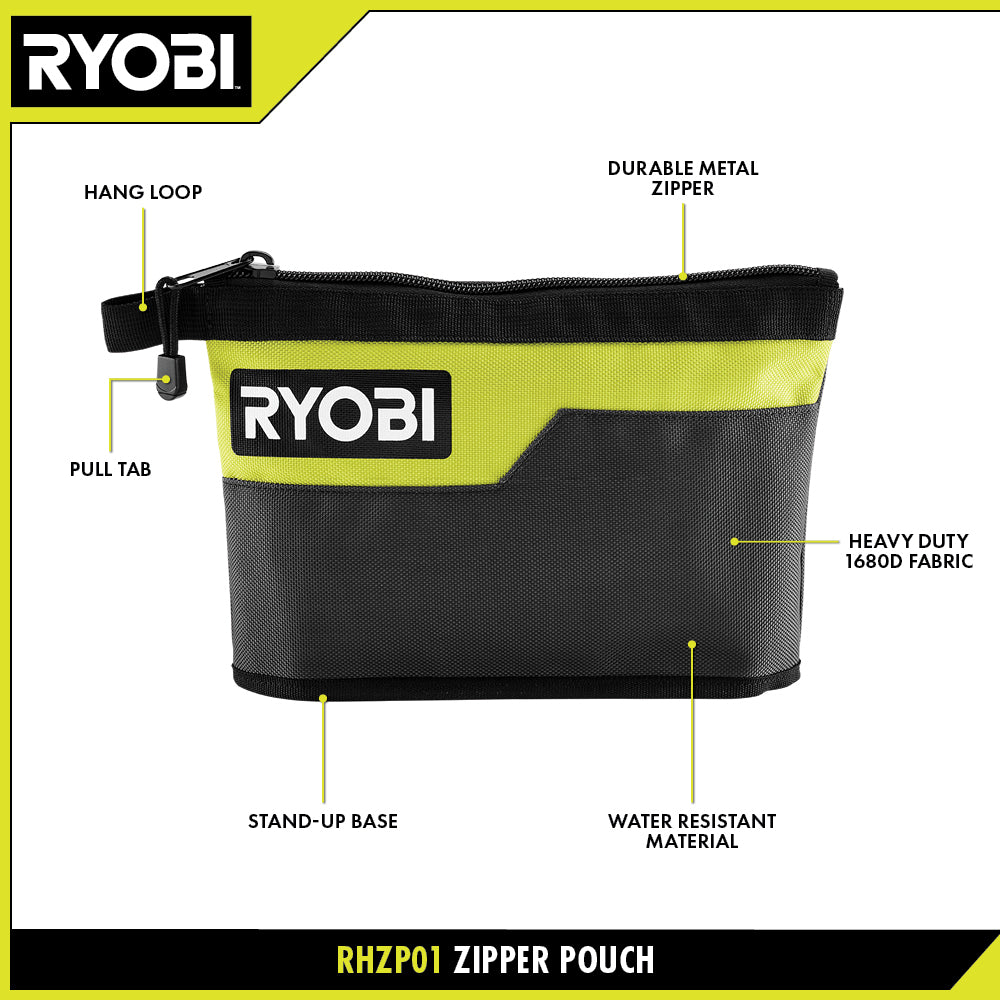 12" Zipper Pouch - RHZP01