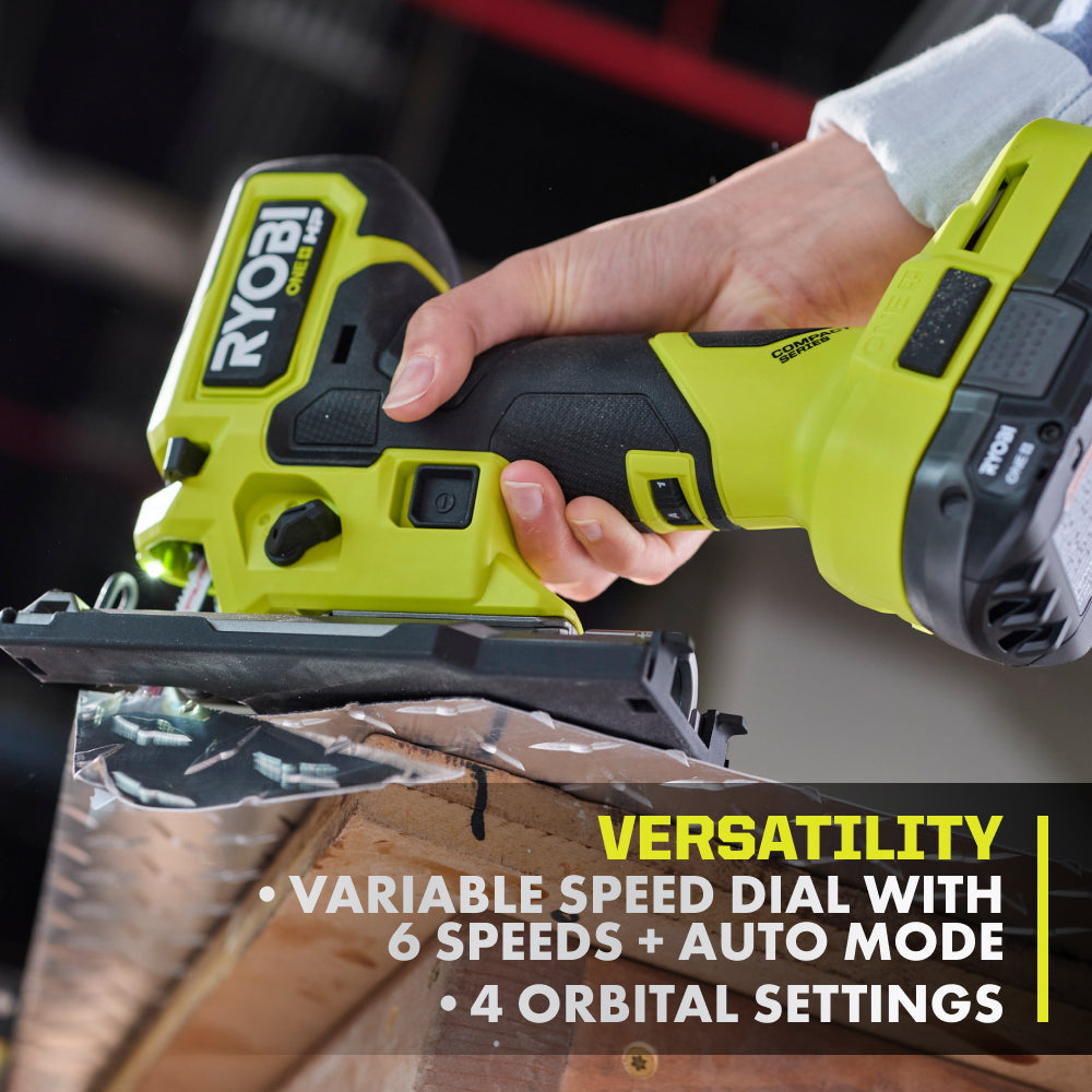 18V ONE+ HP Compact Brushless Barrel Grip Jig Saw - PSBJS01B