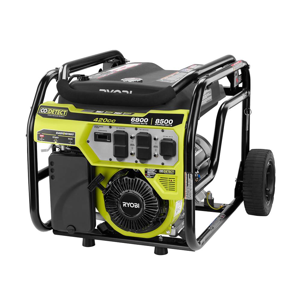 6800 Watt Portable Generator - RY906522