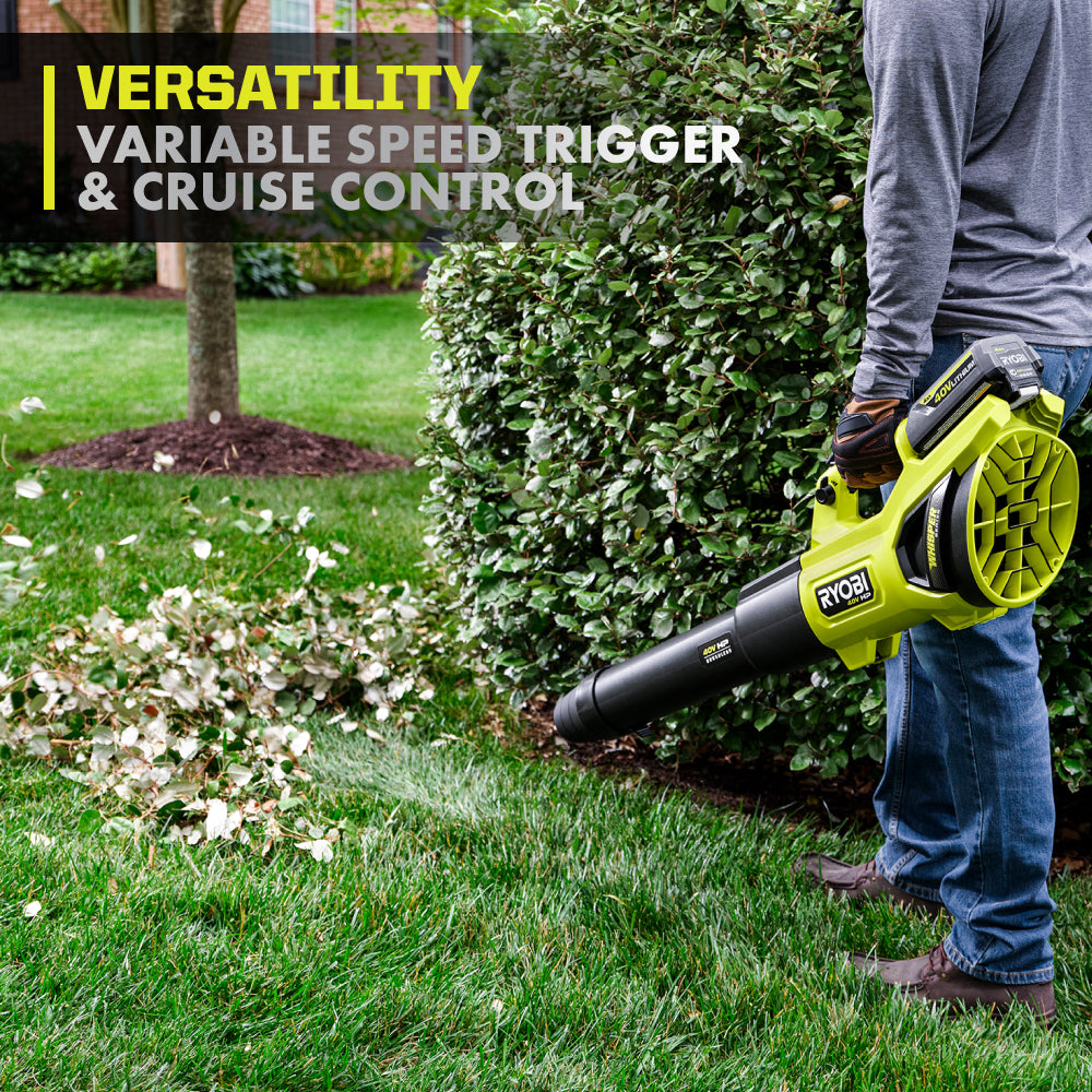 40V HP Brushless 730 CFM WHISPER SERIES Blower - RY404010BTL