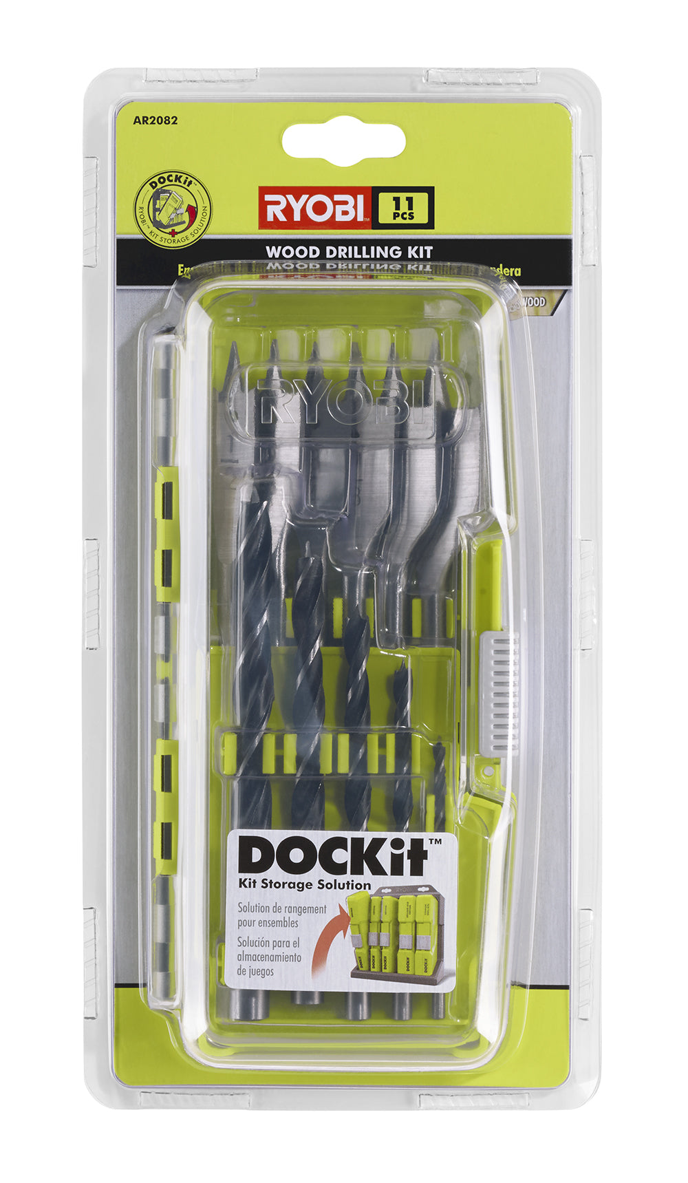 11 PC. Wood Drilling Kit - AR2082QP