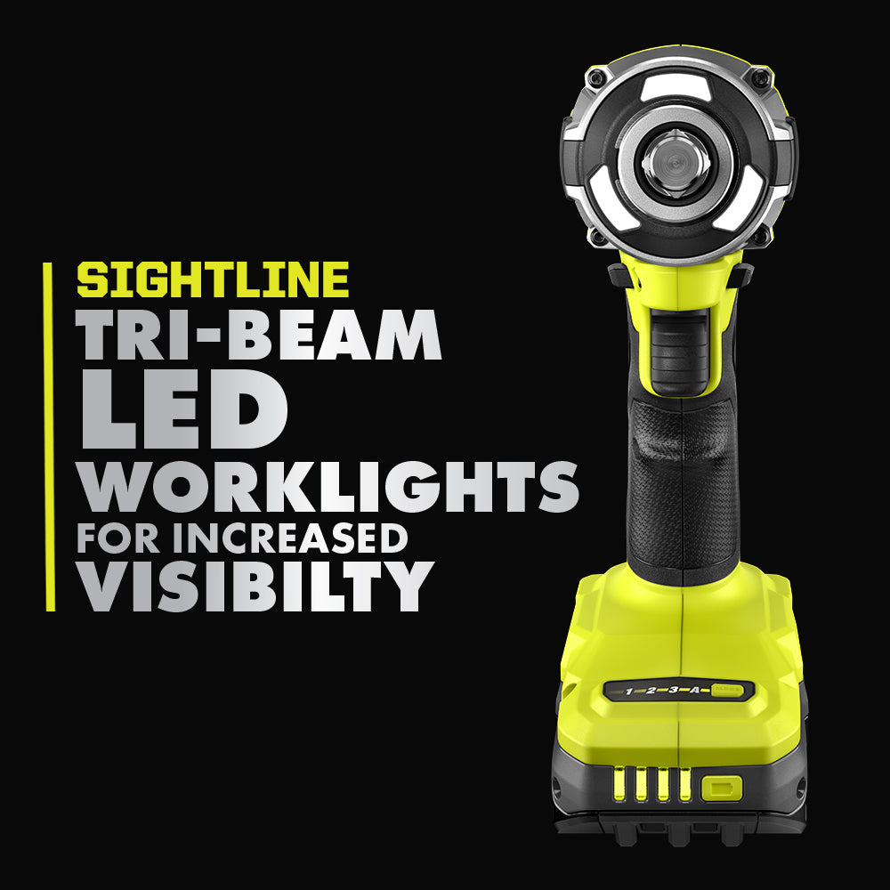 18V ONE+ HP Compact Brushless 4-Mode 1/2" Impact Wrench - PSBIW25B