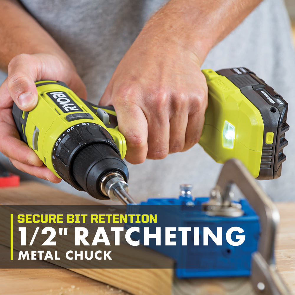 18V ONE+ 1/2" Drill/Driver Kit - PCL206K1
