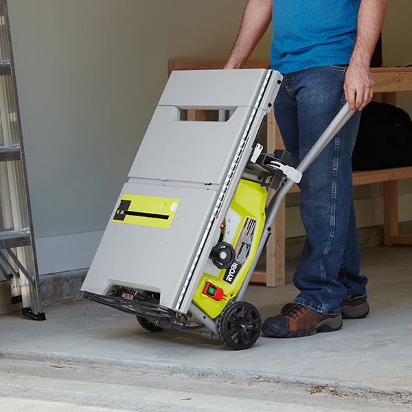 10" Expanded Capacity Table Saw with Rolling Stand - RTS23