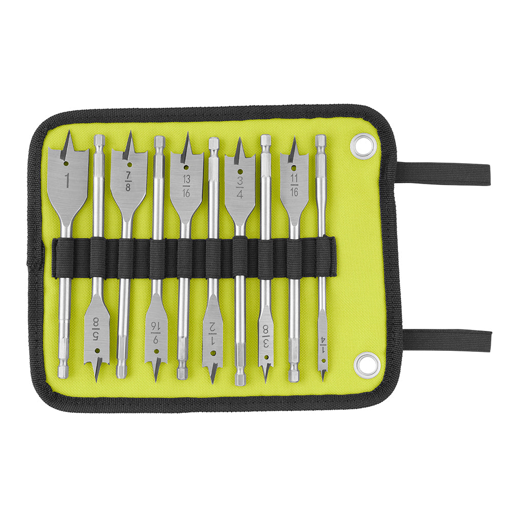 10 PC. Wood Spade Bit Set - A971001