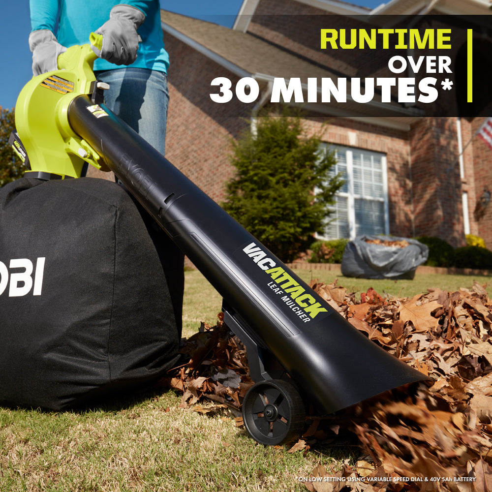 40V Leaf Vacuum/Mulcher - RY40405BTL