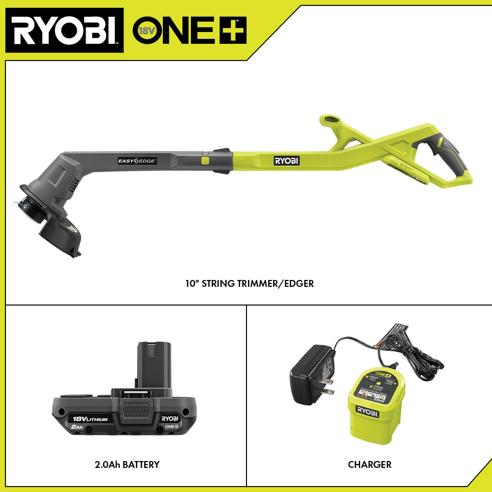 18V ONE+ 10" String Trimmer/Edger Kit - PCLST01K