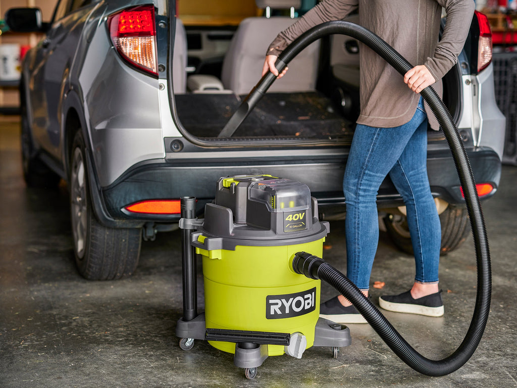 40V 10 Gallon Wet/Dry Vacuum - RY40WD01B