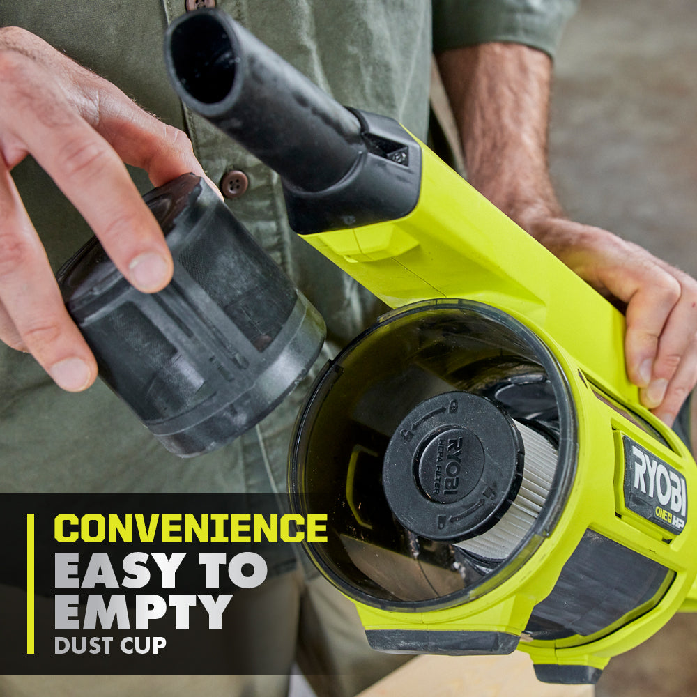 18V ONE+ HP Brushless Jobsite Hand Vacuum - PBLHV701B