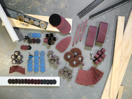 3 PC. File Sander Belts - A38FS01