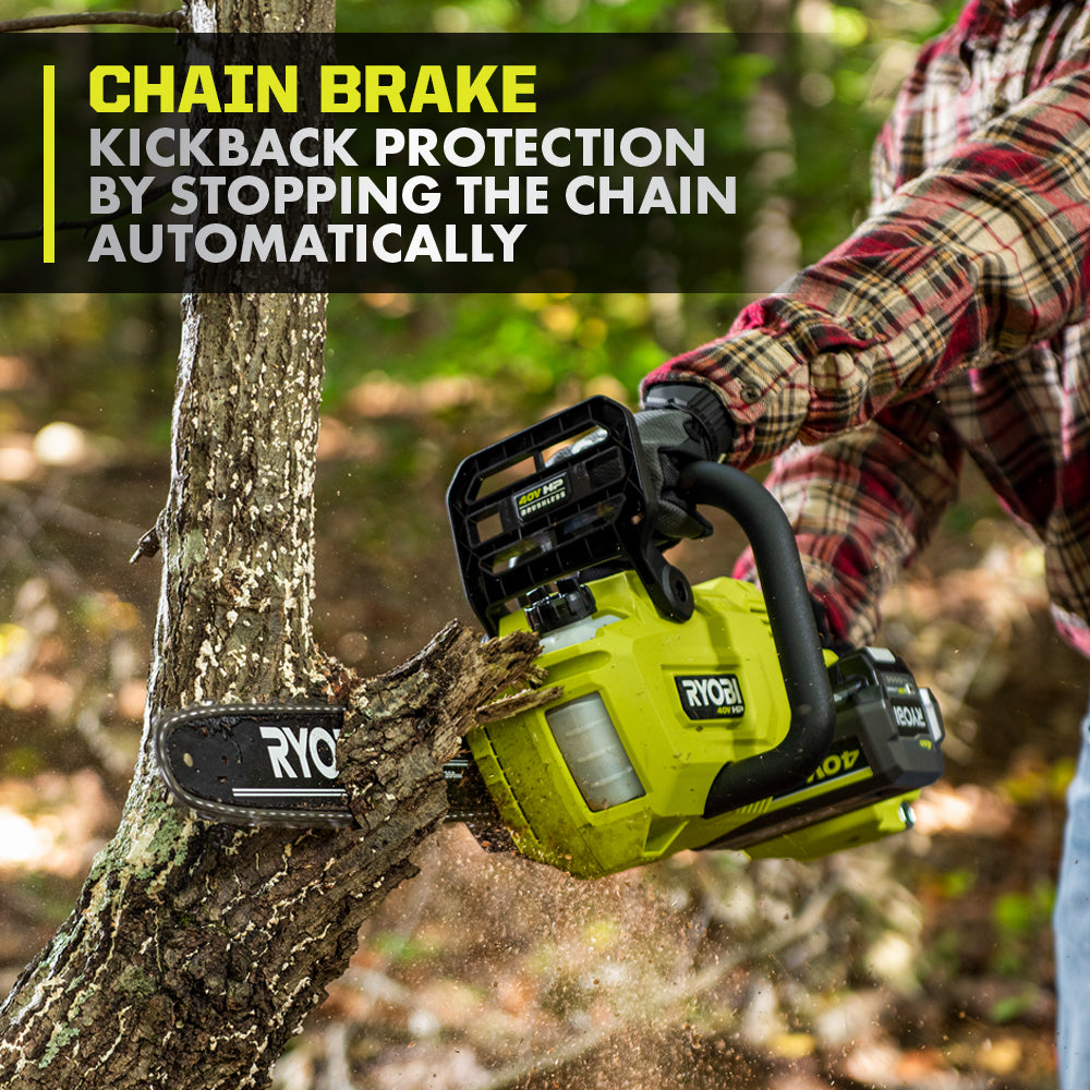 40V HP Brushless 14" Chainsaw - RY405010BTL