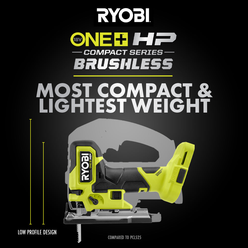 18V ONE+ HP Compact Brushless Barrel Grip Jig Saw - PSBJS01B