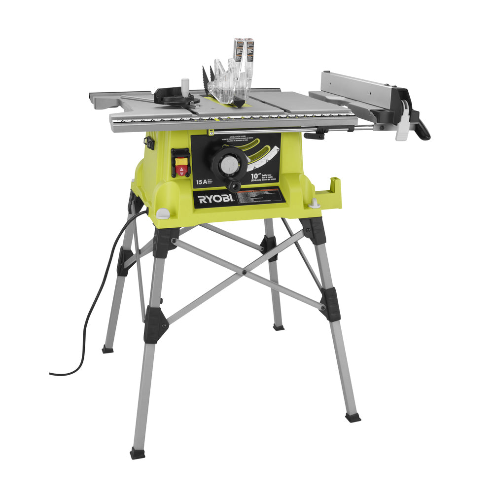 10" Portable Table Saw with QuickStand - RTS21G